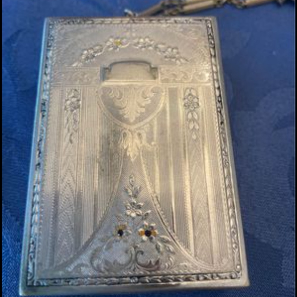 Art Deco Compact Vanity Purse